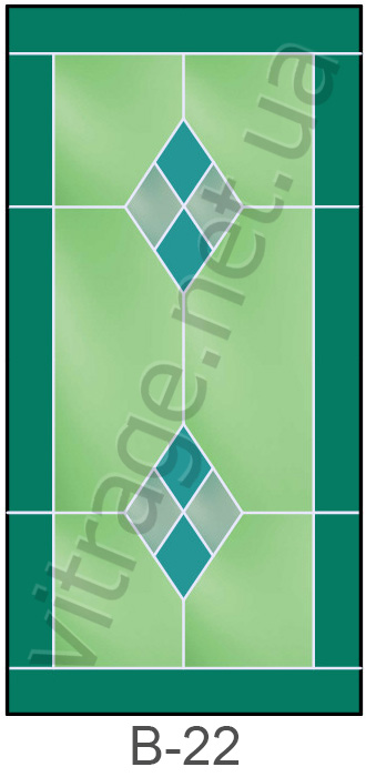 Дверные витражи купить Киев