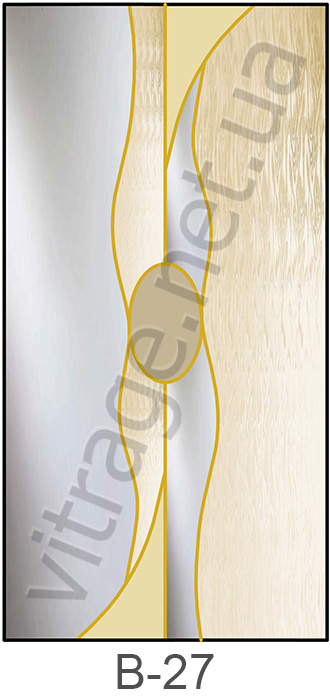 Дверные витражи купить Киев