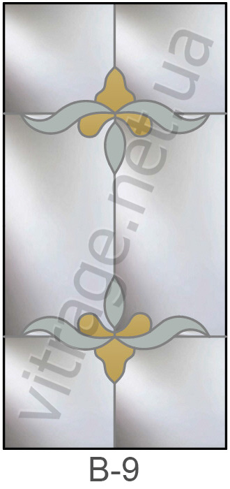 Пленочный витраж купить Киев