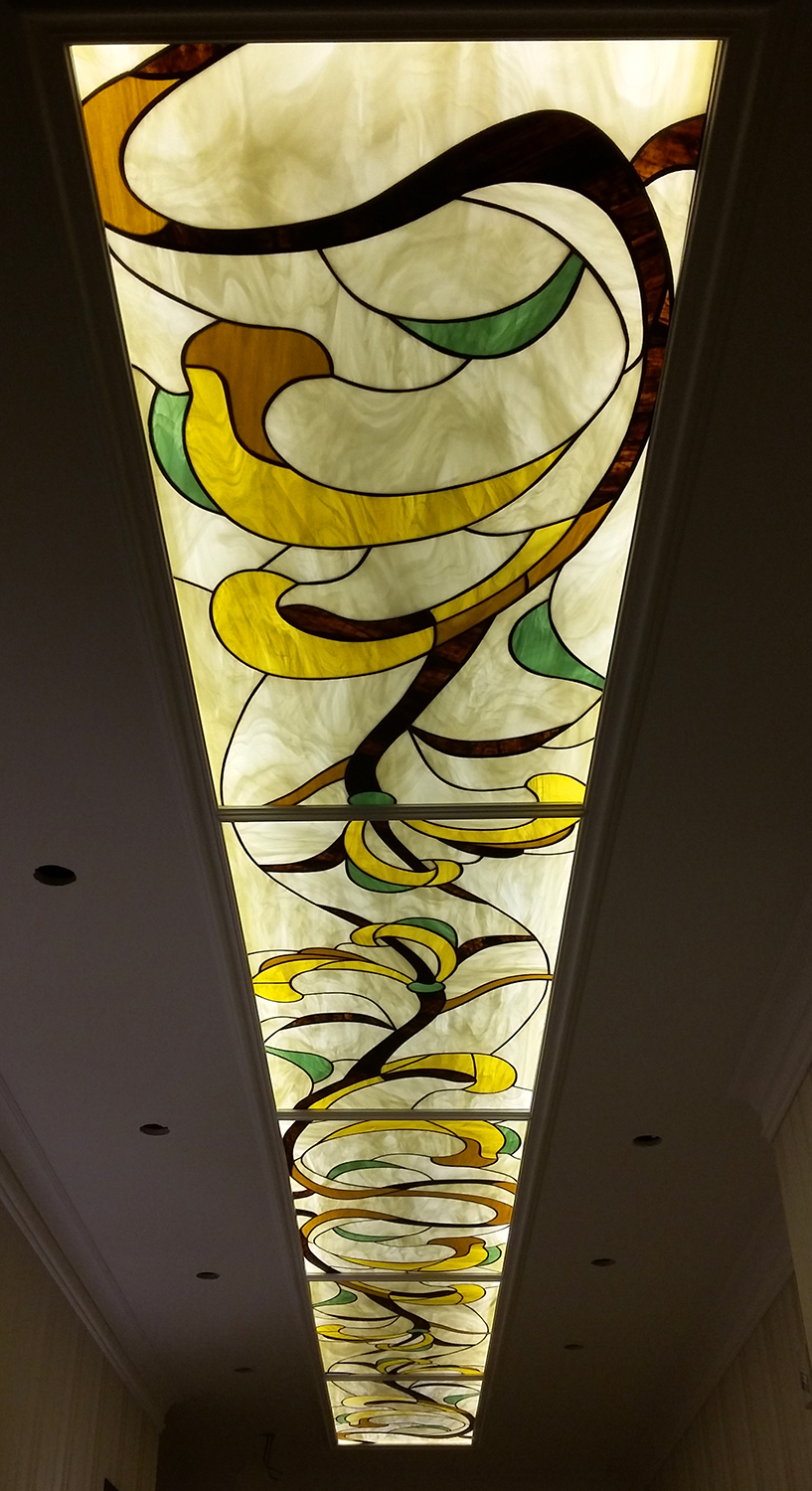 Витраж для потолка №8