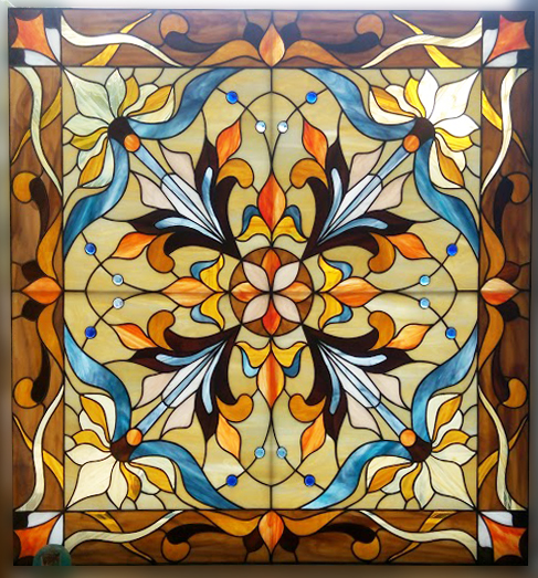 Витраж для потолка №9