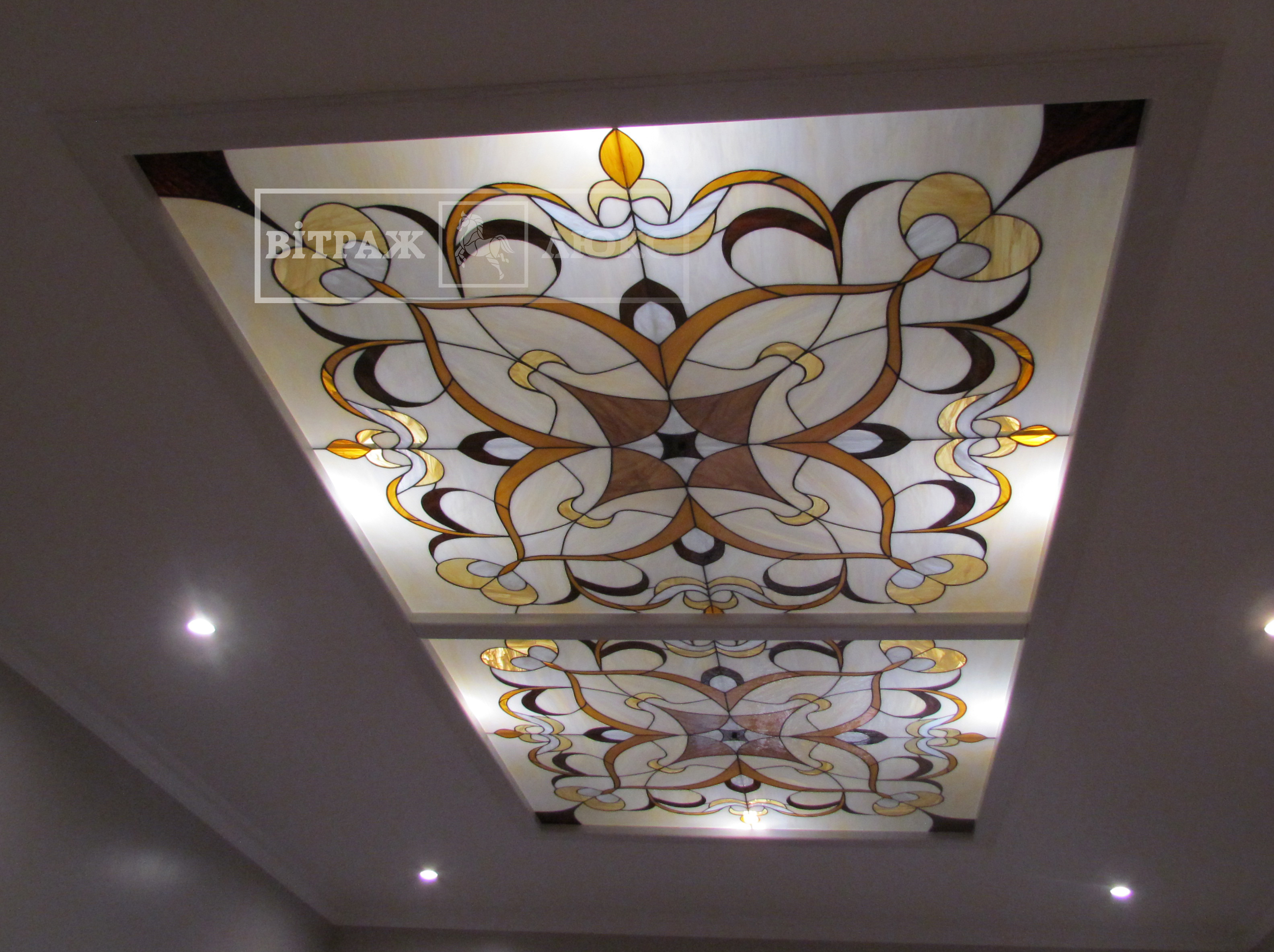 Витраж для потолка №11