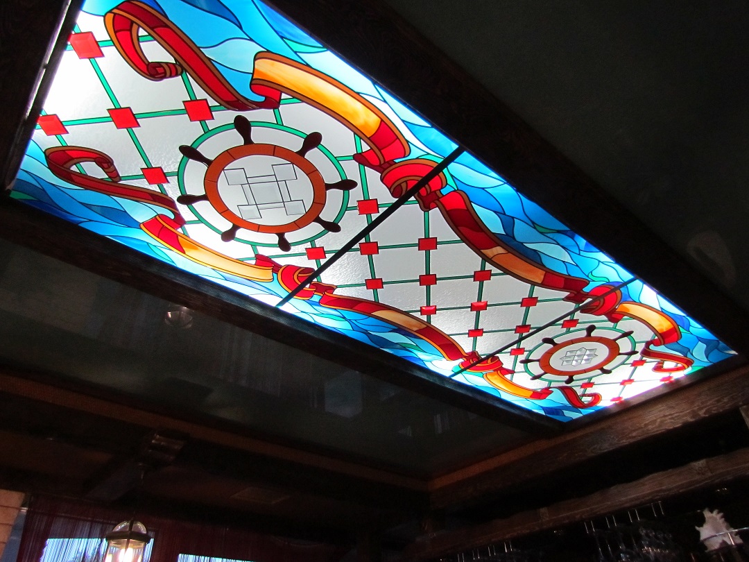 Витраж для потолка №14