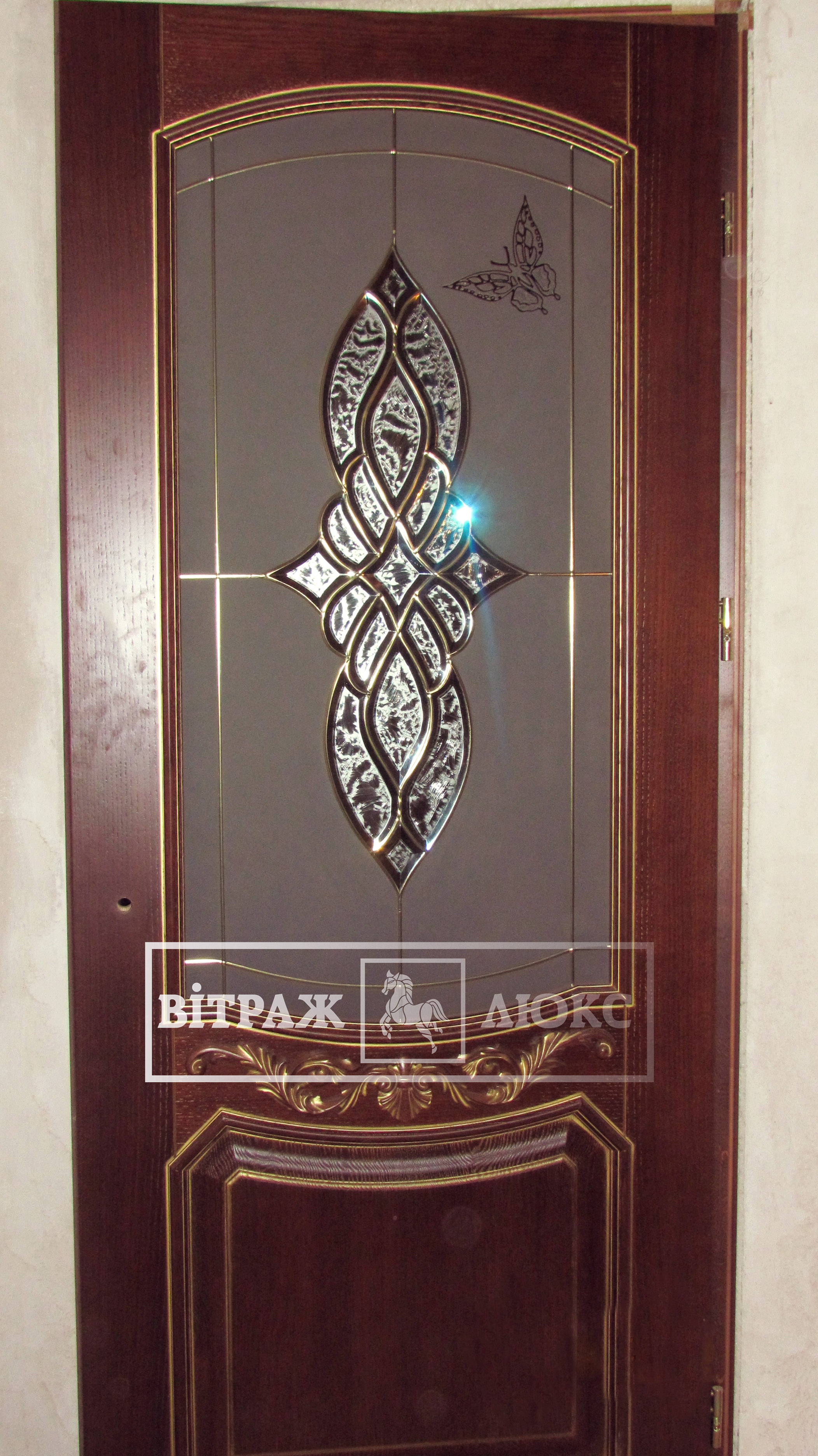 Витраж в двери 33