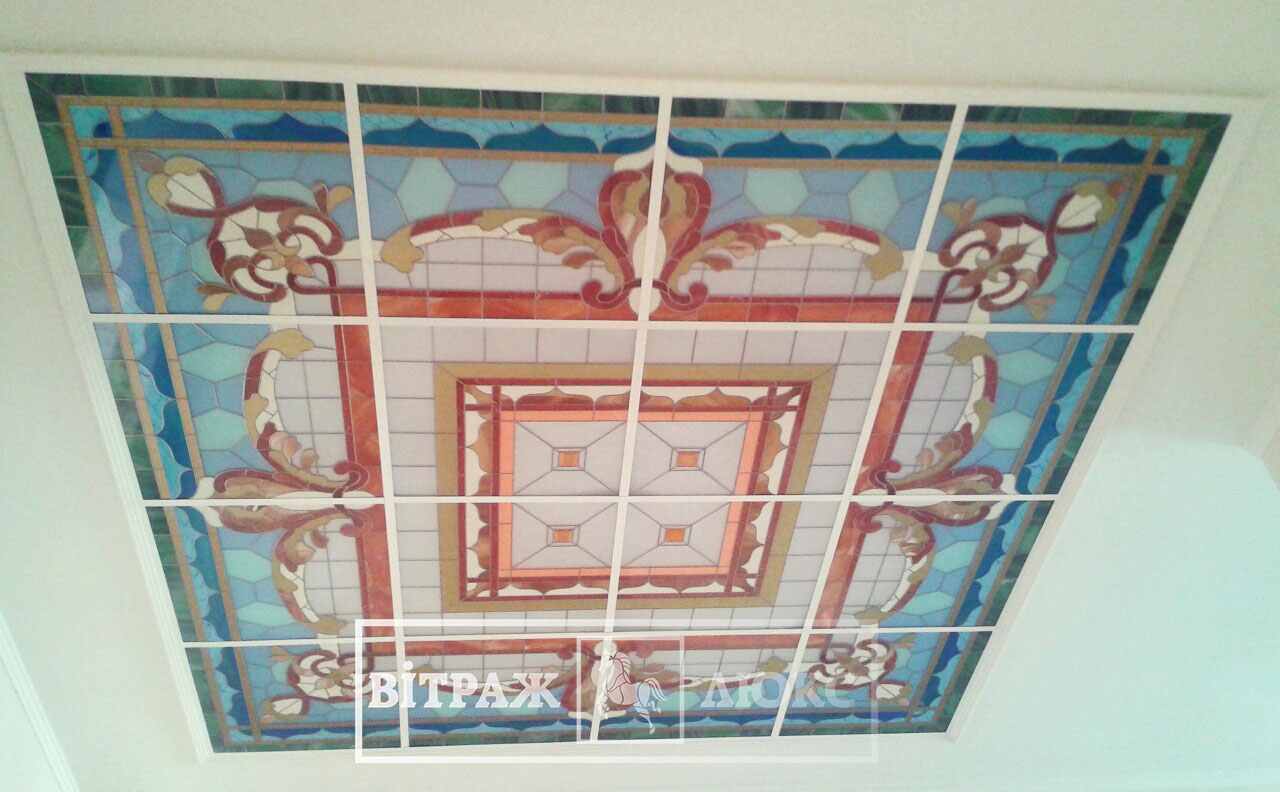 Витраж для потолка №18